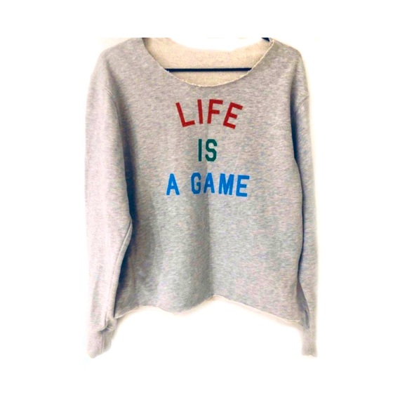 Life Is A Game Sweatshirt - Picture 4 of 5